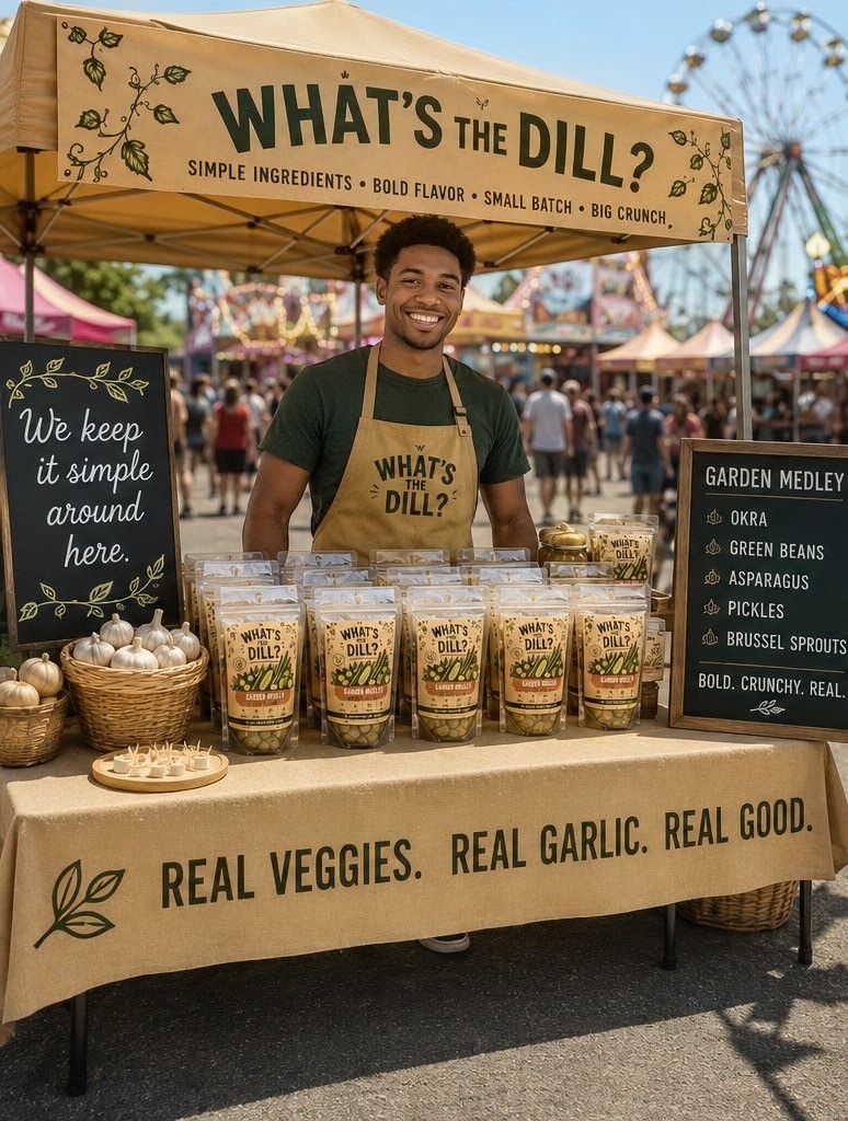 What's the Dill booth at farmers market